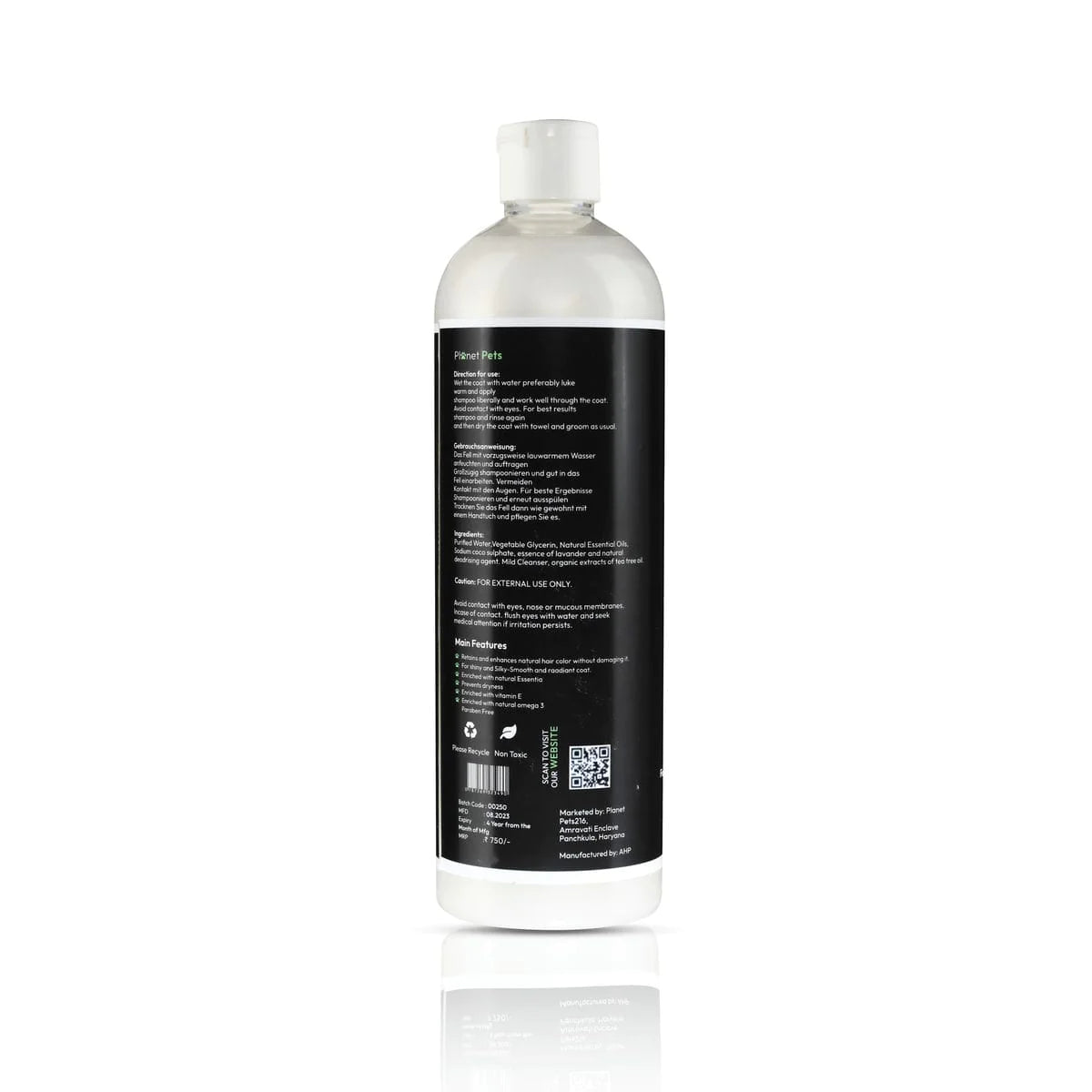 Fresh White Shampoo (500)ML