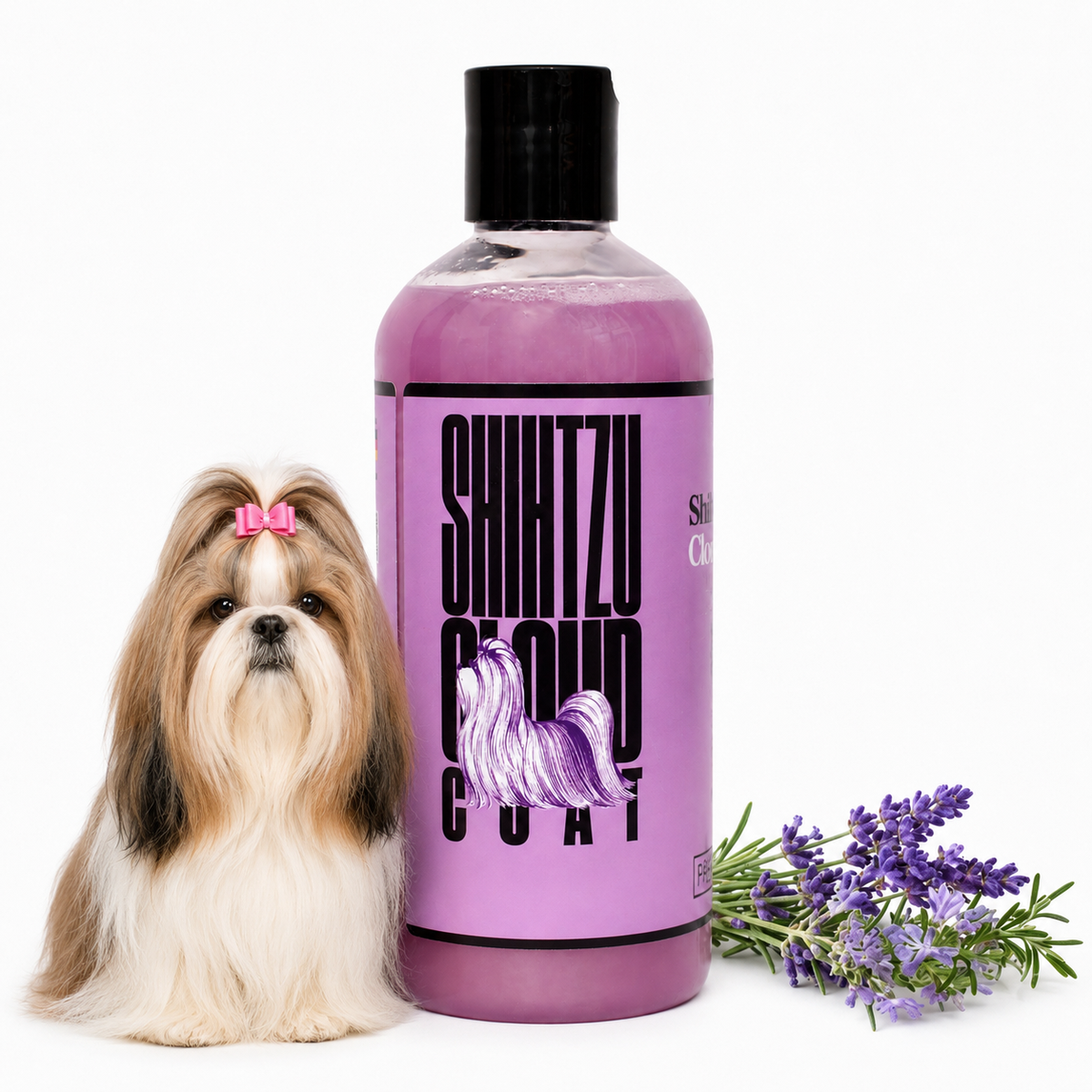Shih Tzu Cloud Coat shampoo for dogs 300ml bottle