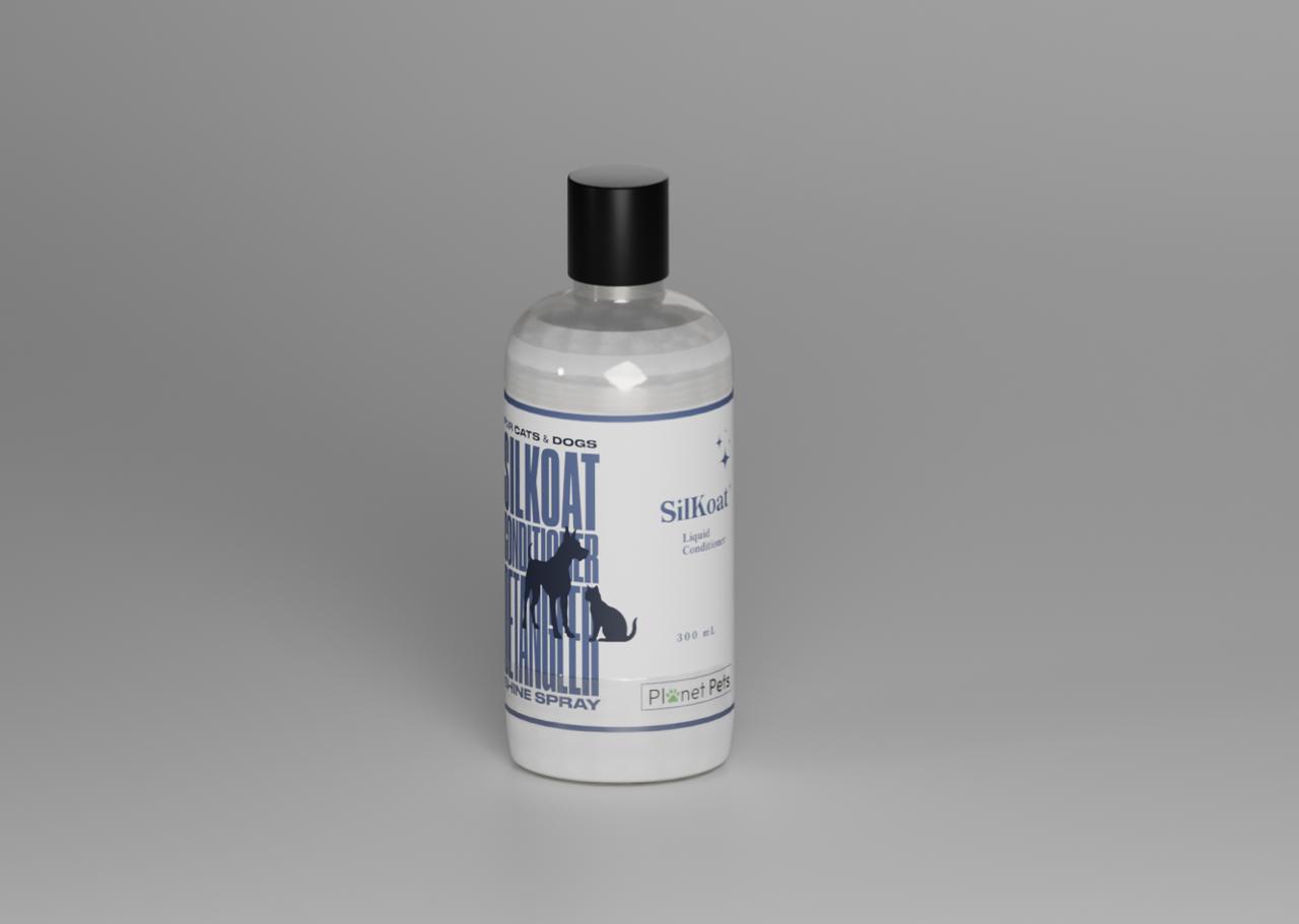 Planet Pets SilKoat™ | 3-in-1 Conditioner, Detangler & Shine Spray