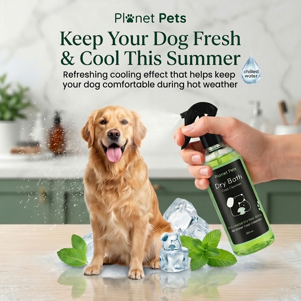 dry bath for dogs