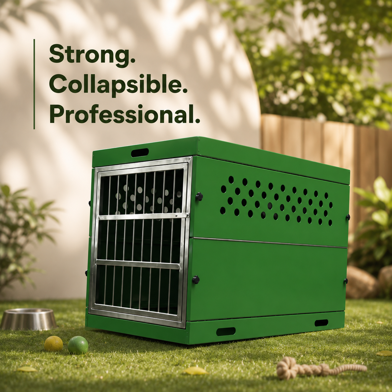 Planet Pets Alumax™ K9 Cage | Collapsible Aluminium Dog Crate