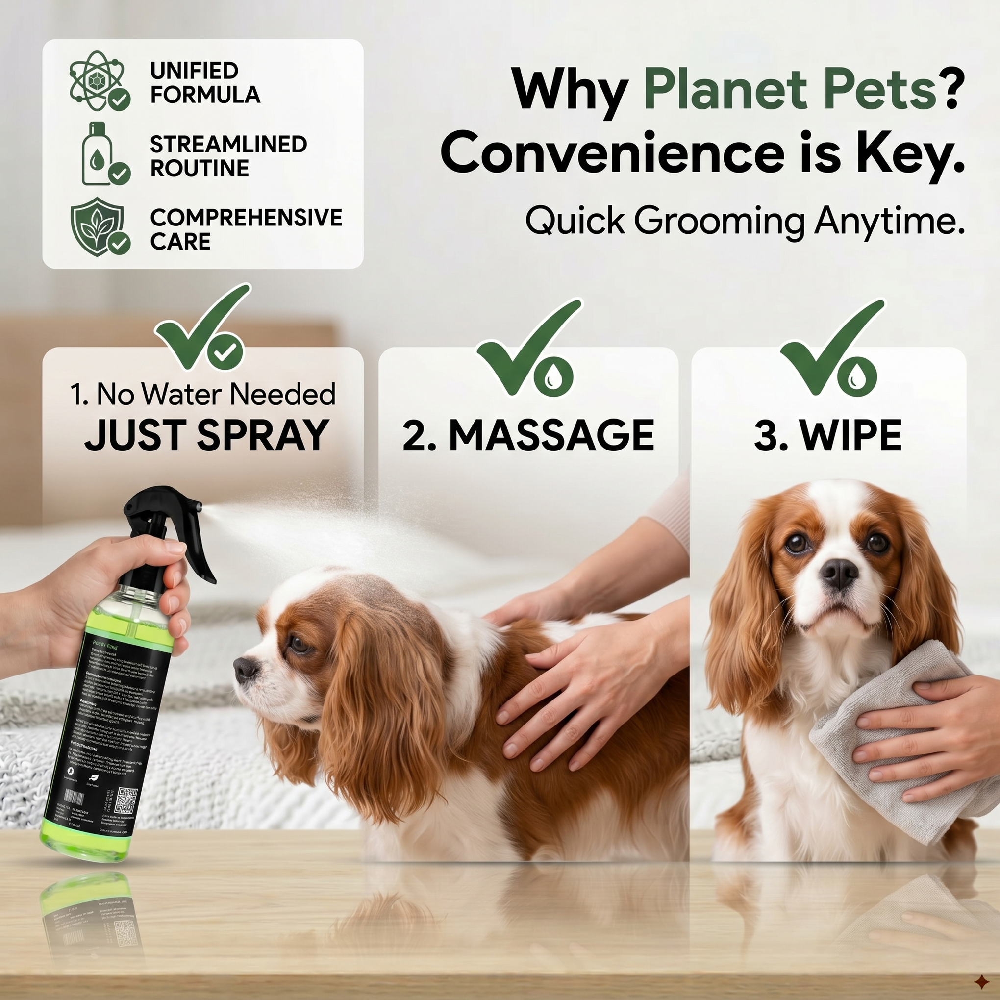 waterless dog shampoo