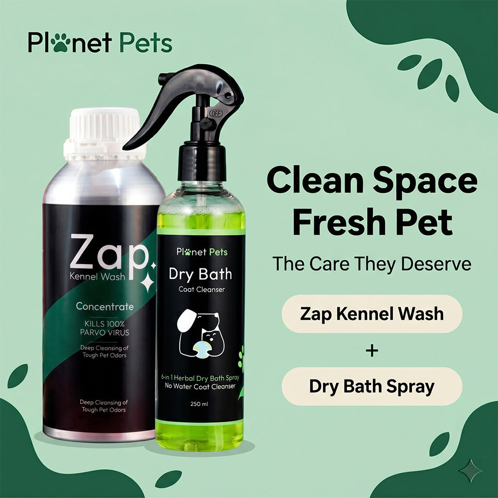 Petcare Zap Kennel wash and Dry Bath Combo